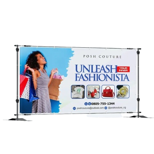 Flex banners and promotional posters