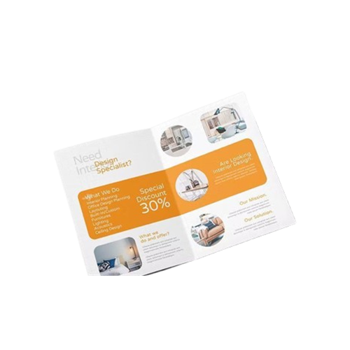 Leaflet and flyer printing