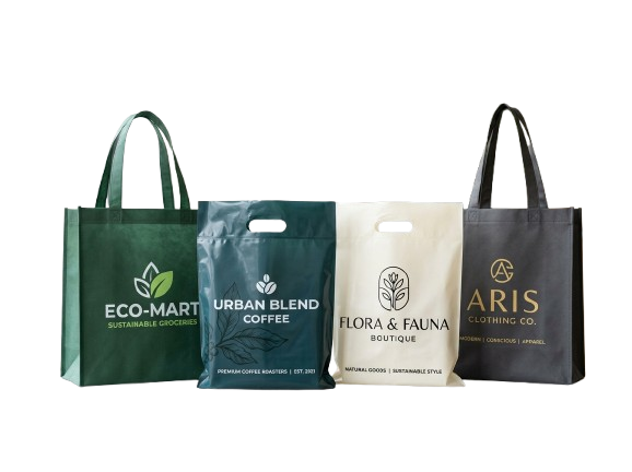 Plastic and non-woven carry bags